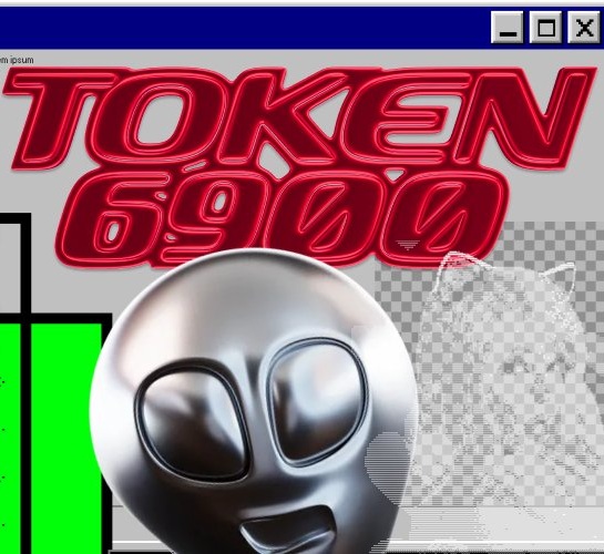Token 6900 T6900 kryptowaluta memecoin
