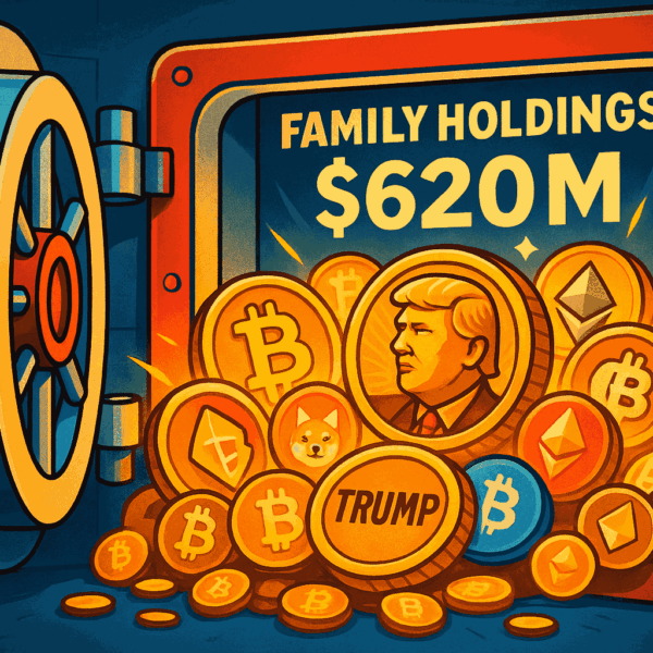 Trump Family Linked to Over $620 Million in Crypto, Memecoins, and Bitcoin Holdings