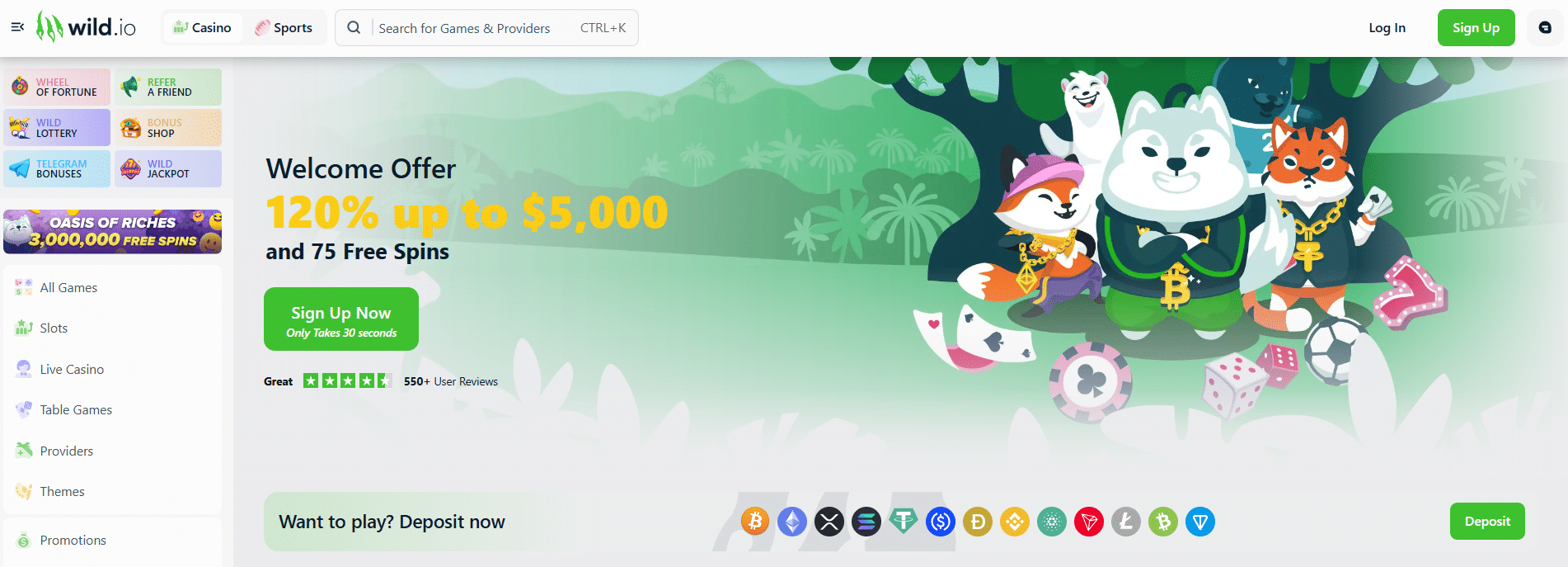Wild.io Casino