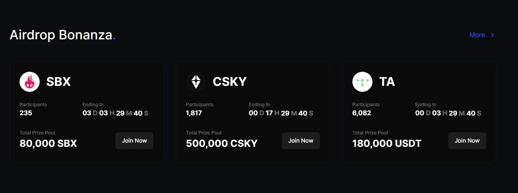 bingx airdrops