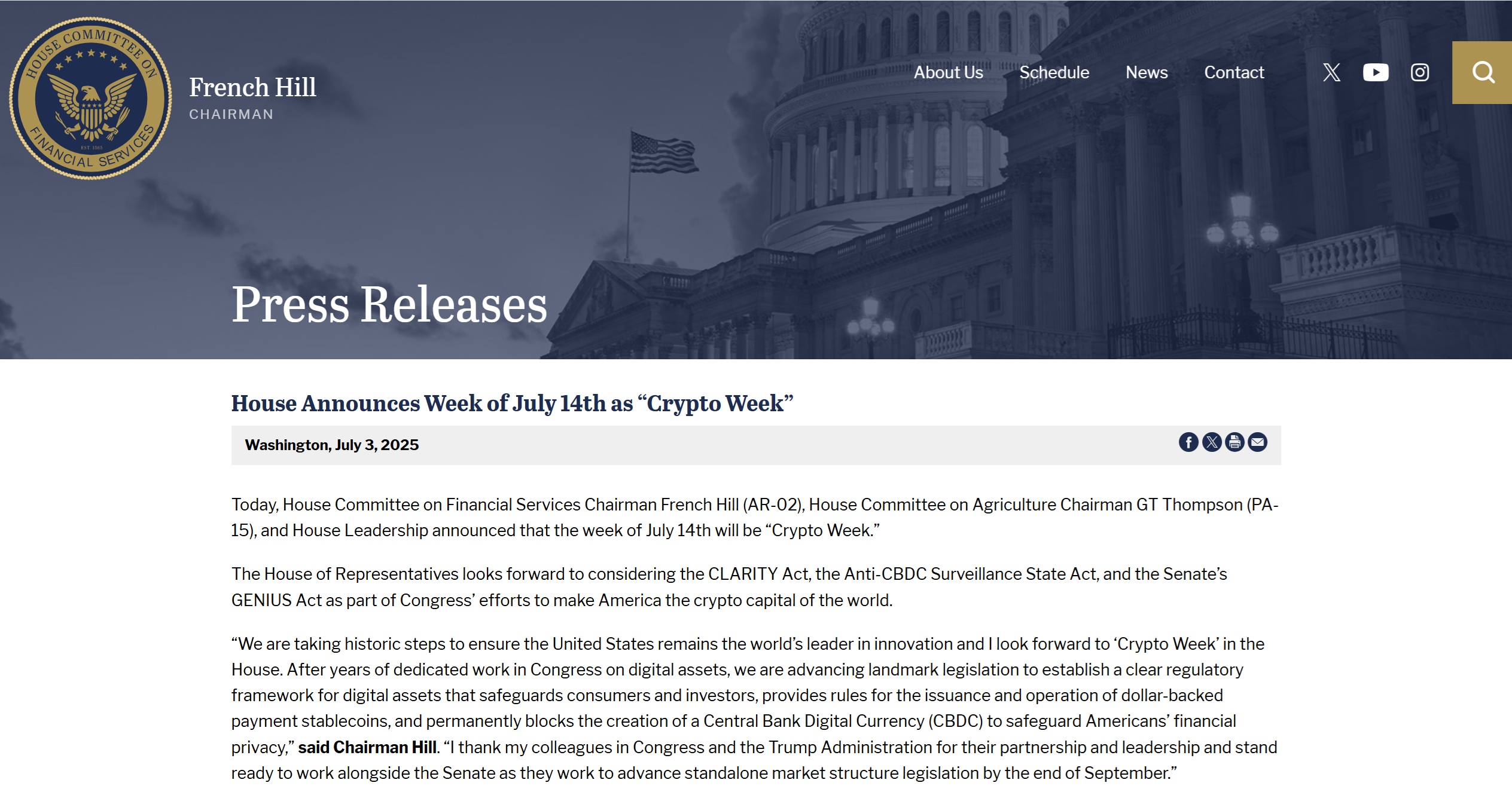 crypto week