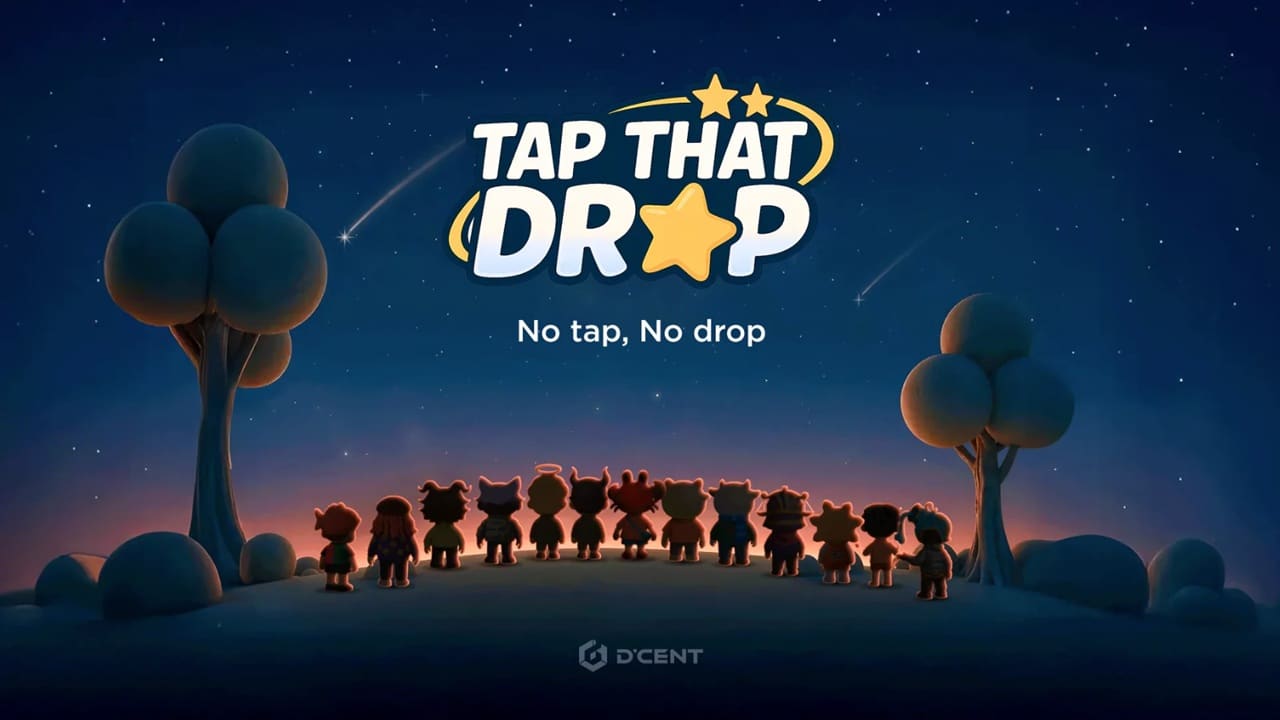D'CENT Wallet Tap that Drop