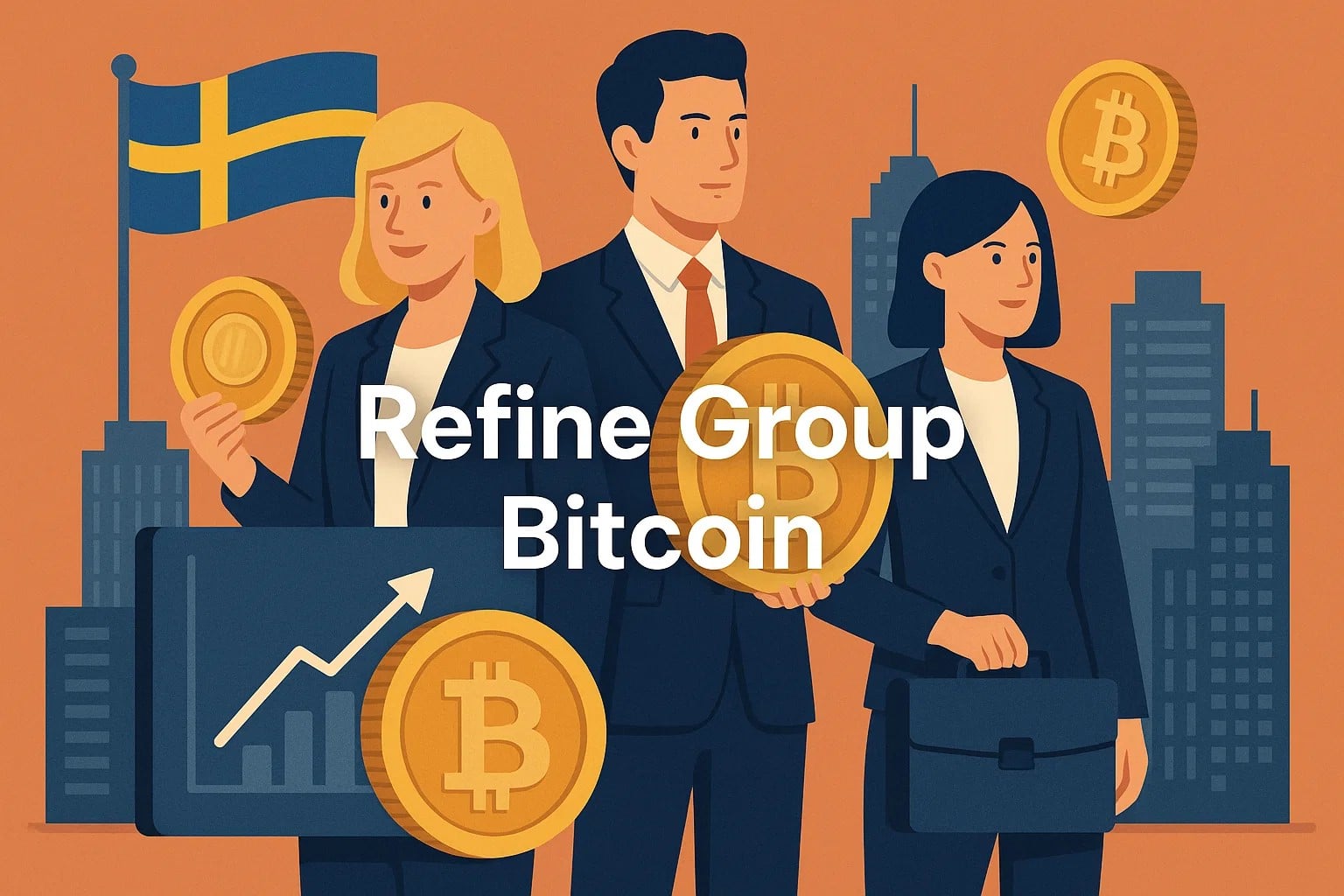Swedish Refine Group Follows In Strategy’s Footsteps: Initiates $1M Bitcoin Treasury Strategy