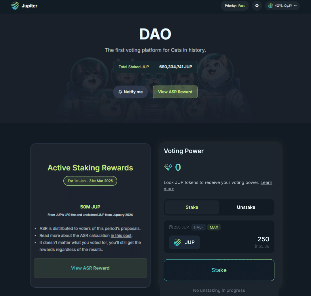 staking jupiter explainer