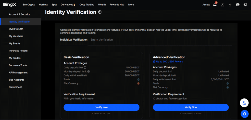 How to secure your account on BingX