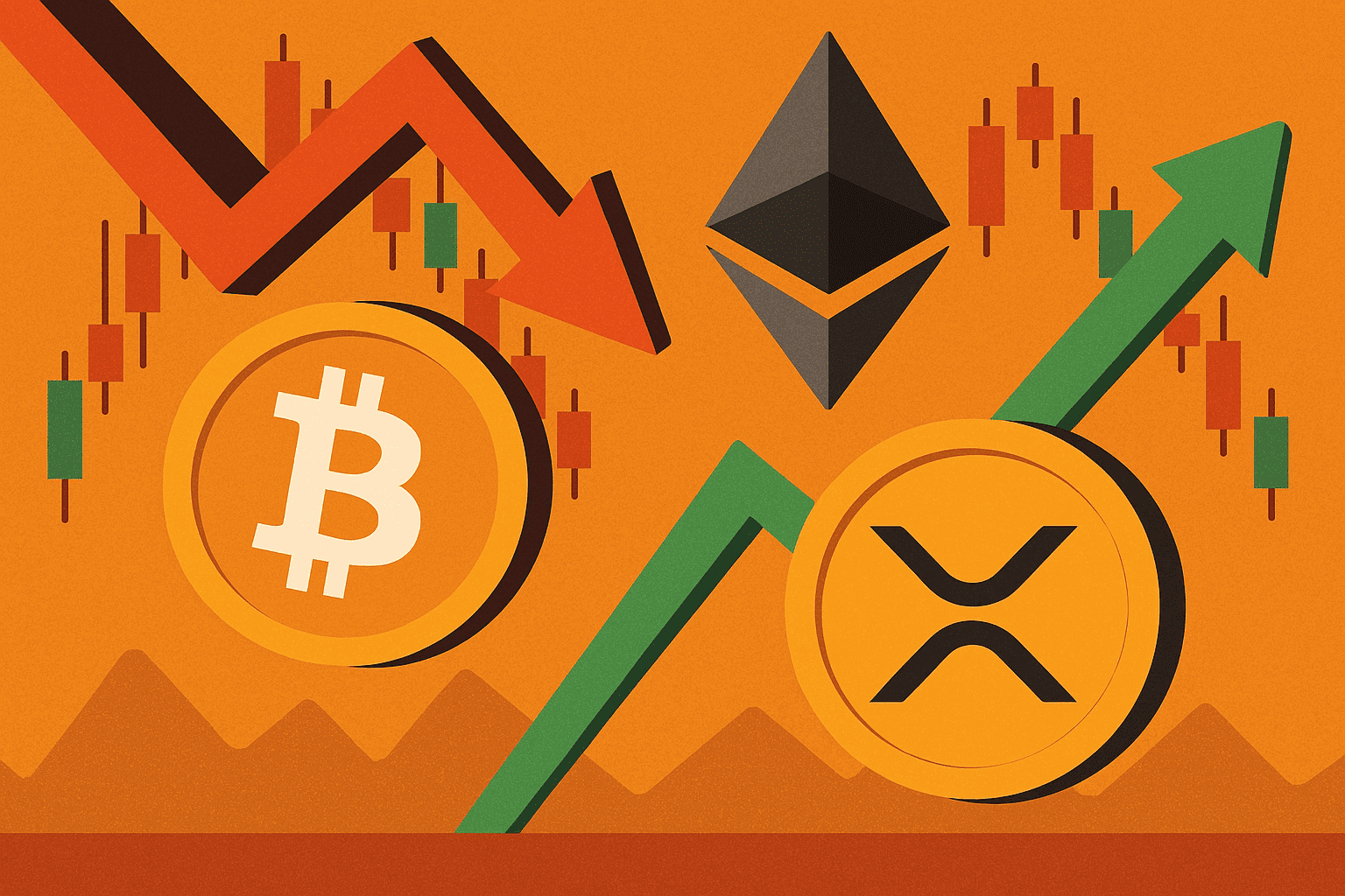 BTC And ETH Looking Bearish Heading Into August, XRP Sees Huge Selloff: Best Crypto To Buy Now