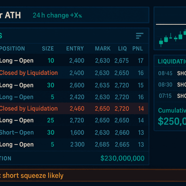 Ethereum Shorts Crushed: $259M Lost as Price Nears ATH