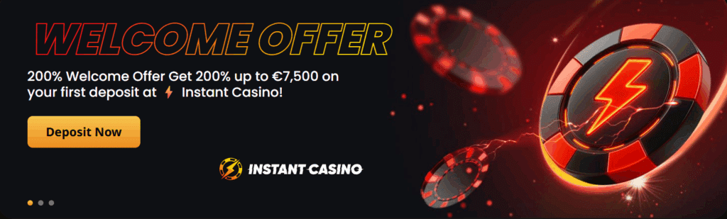 Instant Casino Banner