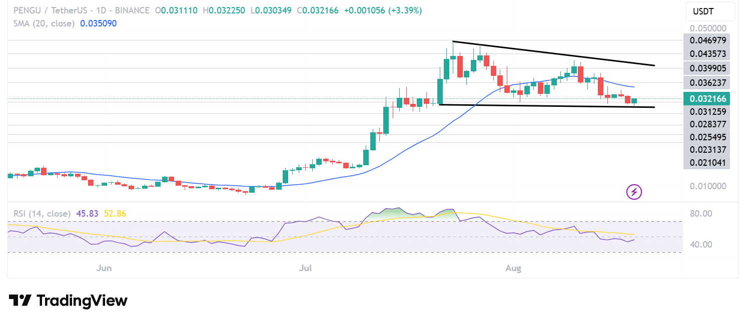 Pudgy Penguins Token Finds Tailwinds With Treasury Strategy