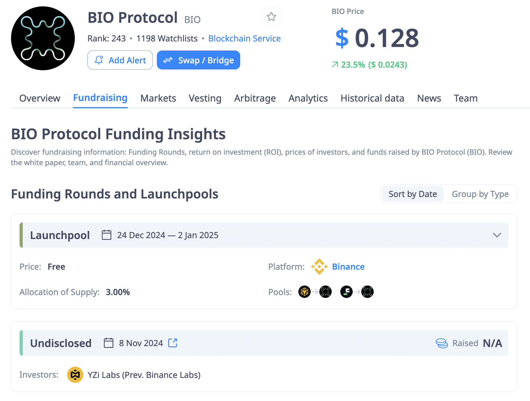 바이오 프로토콜 20% 폭등, 디사이 부흥 재점화?