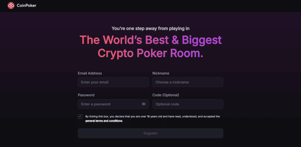 How to sign up on CoinFutures