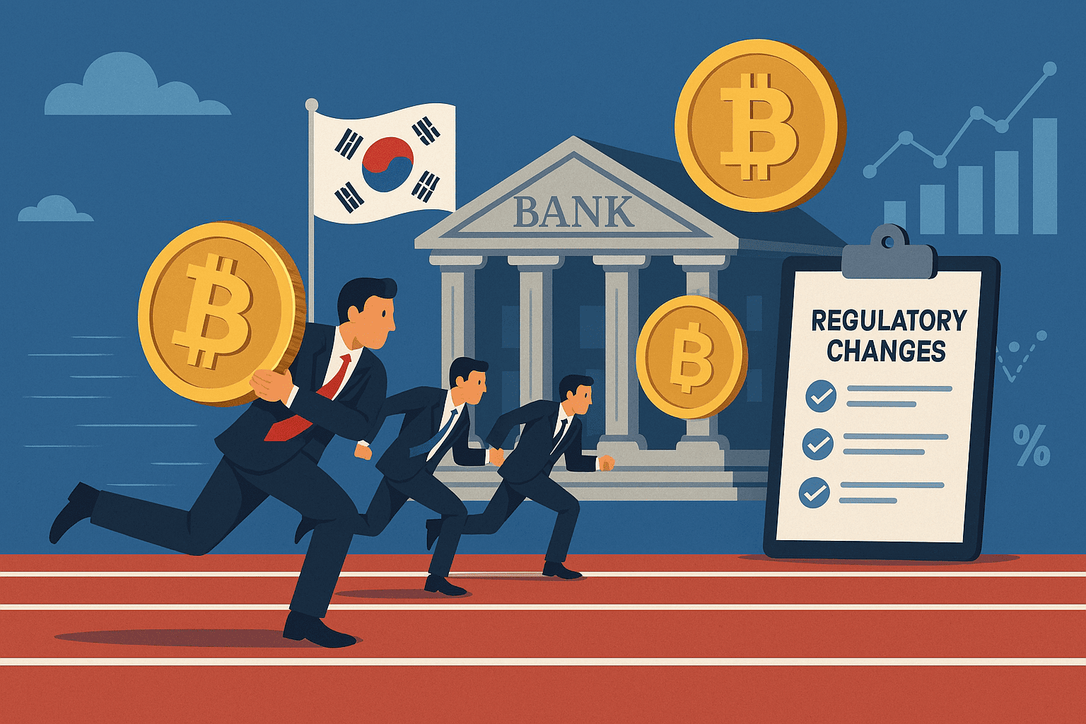 South Korean Banks Race To Launch Crypto Services Before Regulatory Changes