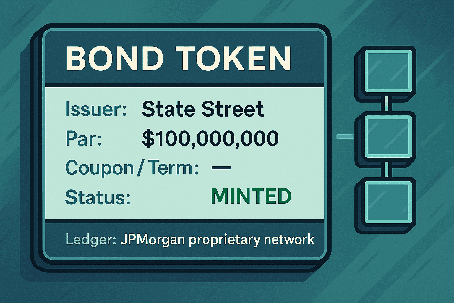 State Street Takes the Blockchain Leap in Debt Markets