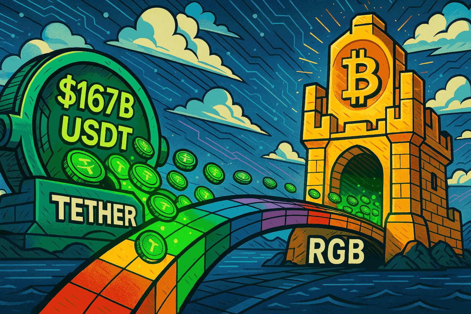 Tether to Launch Native USDT on Bitcoin Using RGB Protocol