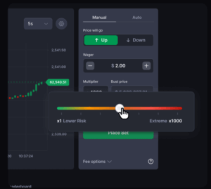 fiat to crypto derivatives platform