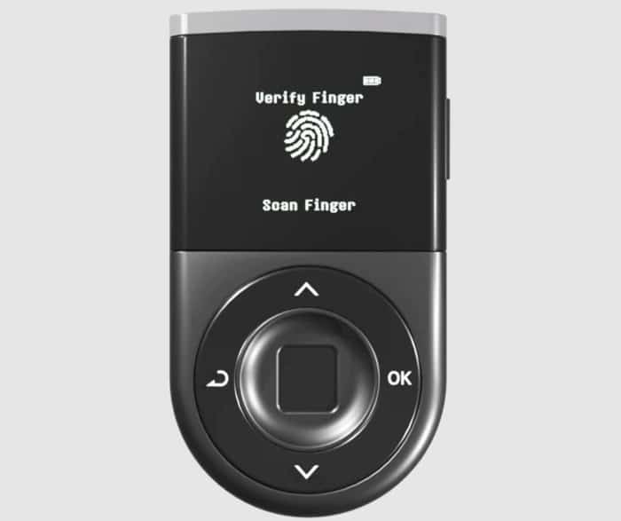 Image of D’CENT Biometric Wallet