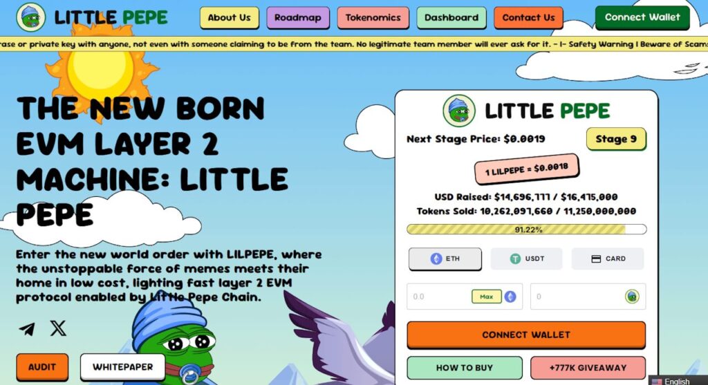A Meme Coin With a Purpose: Little Pepe Raises Millions via Presale and Counting 