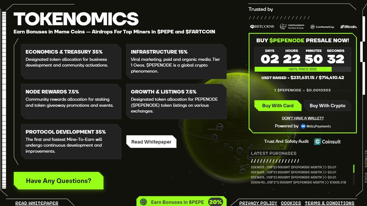 PEPENODE (PEPENODE) Price Prediction 2026–2030 - 99Bitcoins