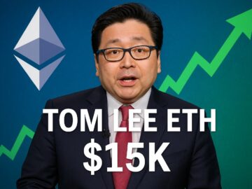 Ethereum Drop Almost 5%: Tom Lee Crypto Says ETH Going 15K