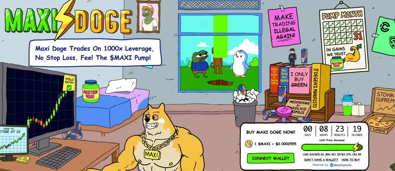 Maxi Doge Token Presale