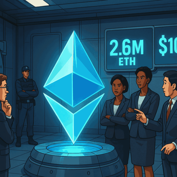 Bitmine Buys 2.6 Million ETH and Builds a $10.9 Billion Treasury