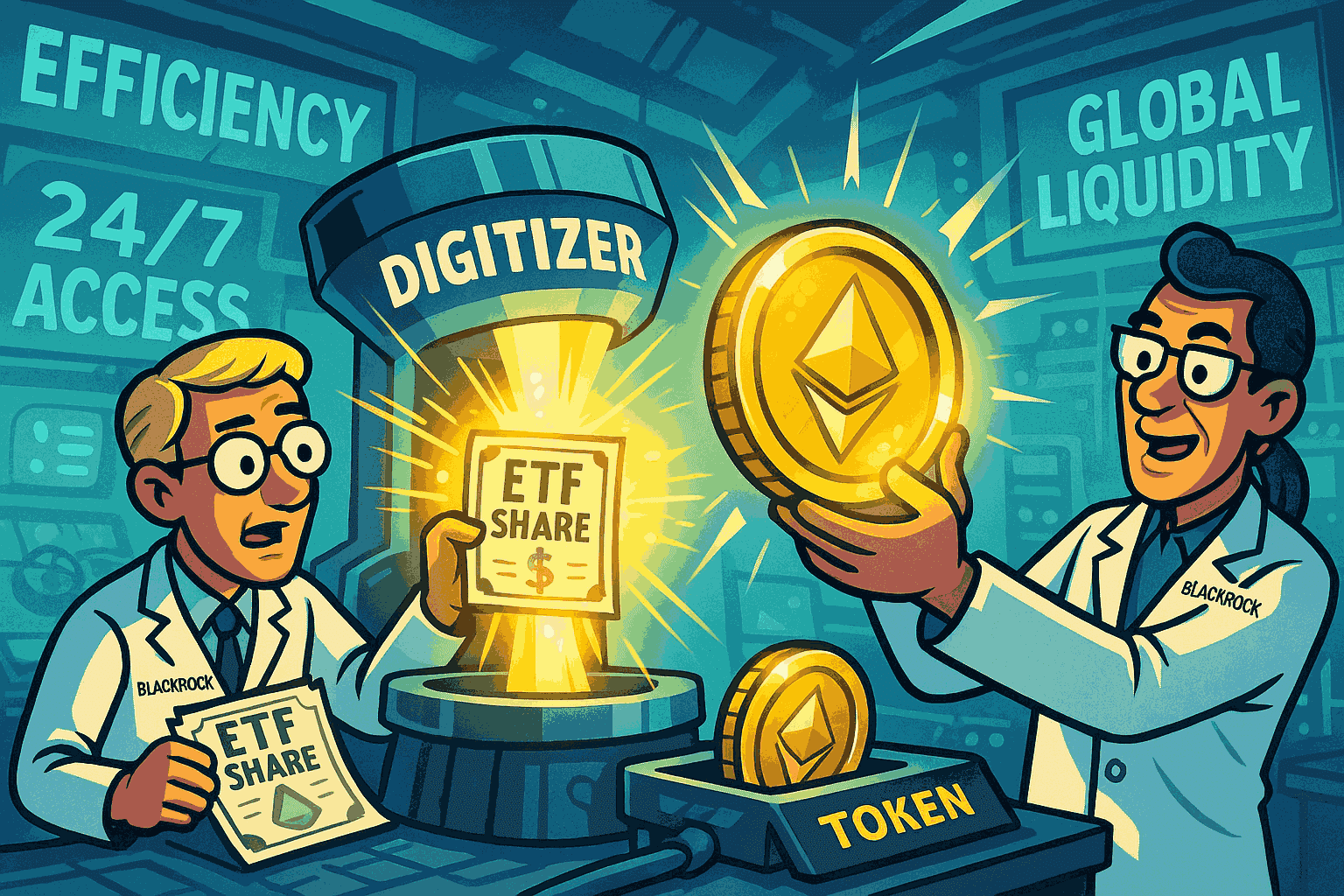 BlackRock Explores Tokenized ETF Shares for Global Access