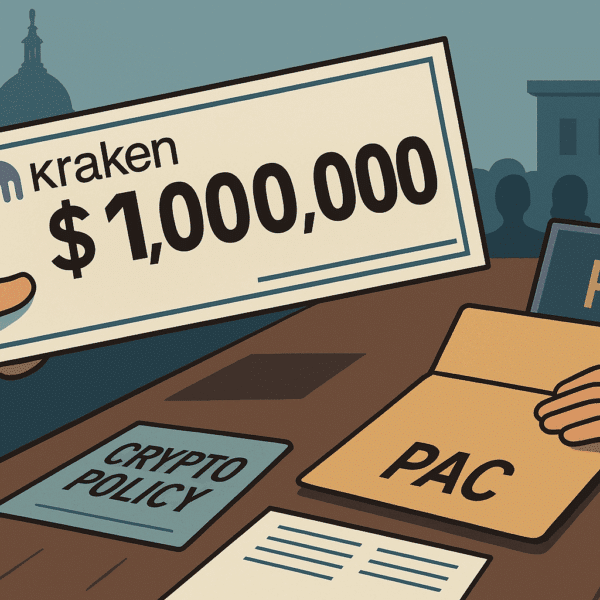Kraken Backs Pro‑Trump PAC with $1 Million in Crypto Policy Push