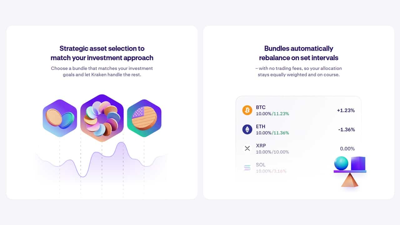 Kraken Launches Bundles: Smarter, Effortless Crypto Portfolio  Diversification