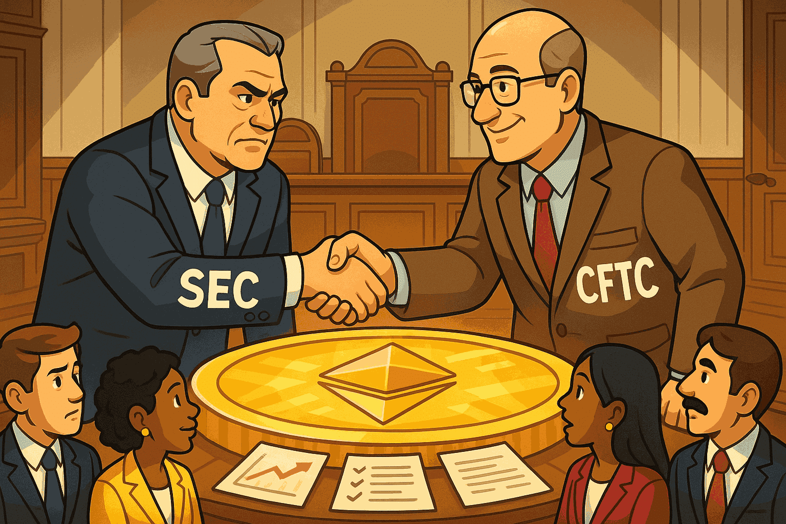 SEC and CFTC Plan to Work Together on Crypto Oversight