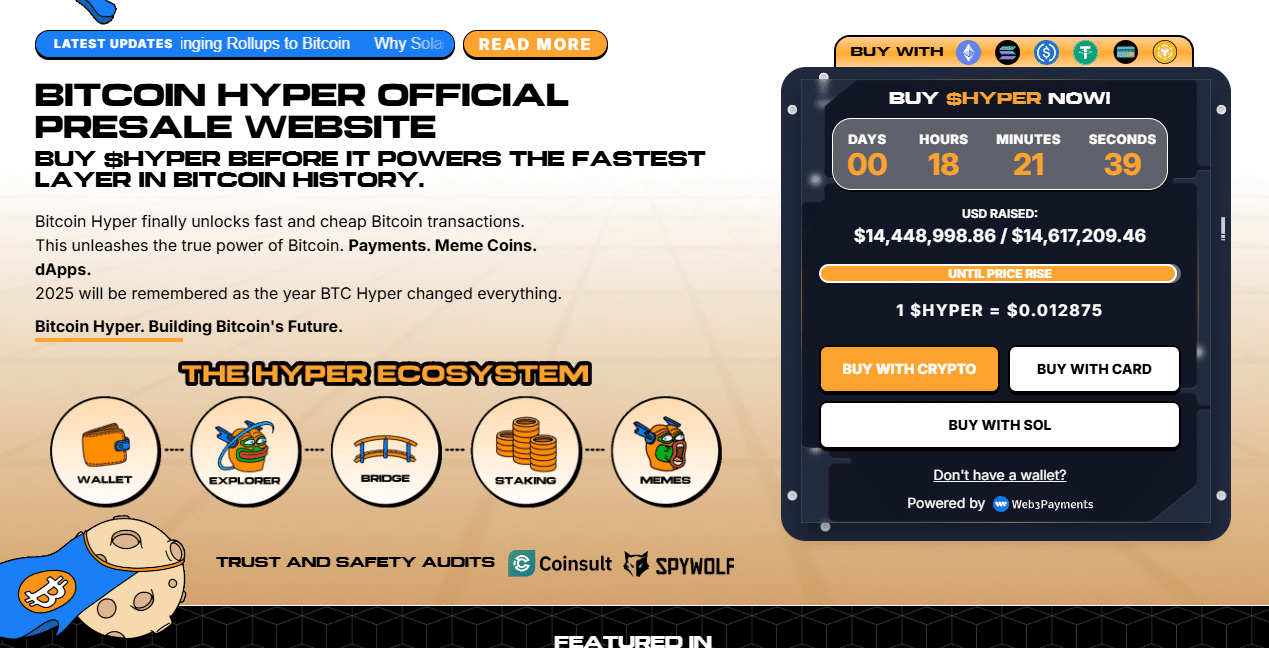 BTC USD To $1M? Tether Rumors, Bitcoin Hyper Success