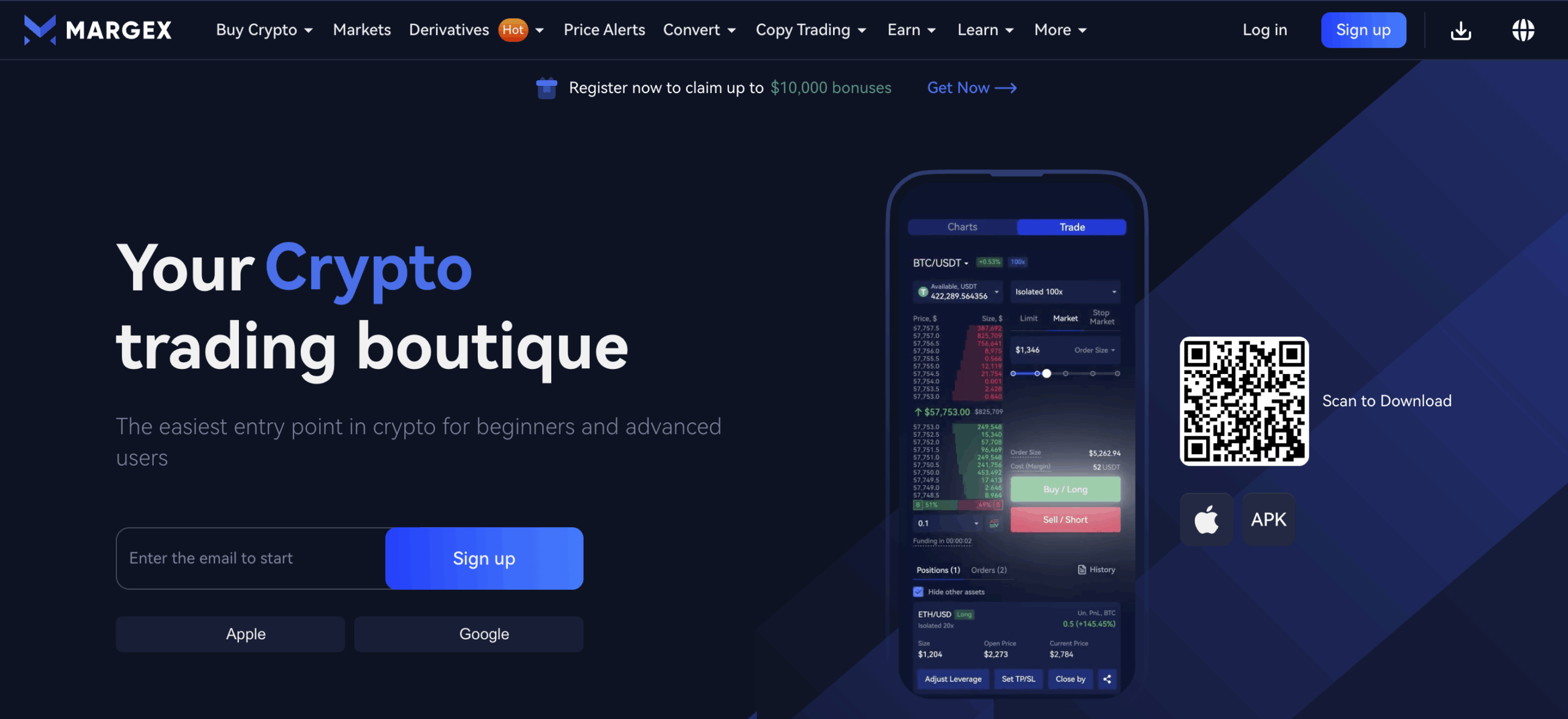 Popular 100x Leverage Crypto Trading Platforms