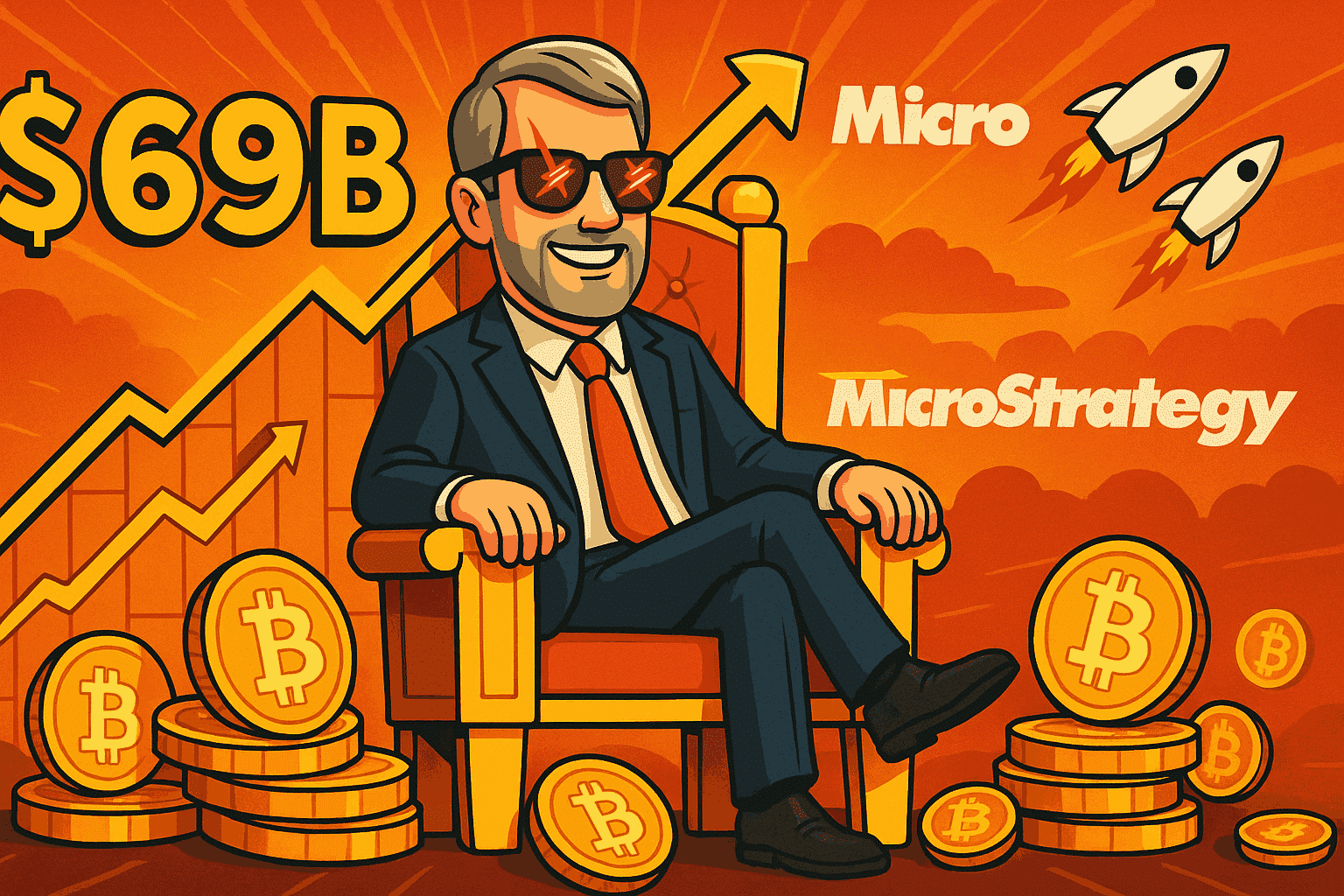 Strategy’s Bitcoin Holdings Now Worth $69 Billion After Latest Buy