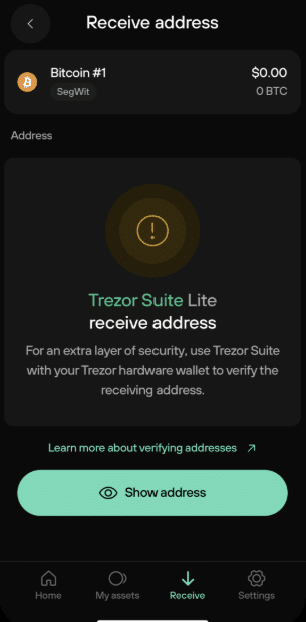 Trezor App
