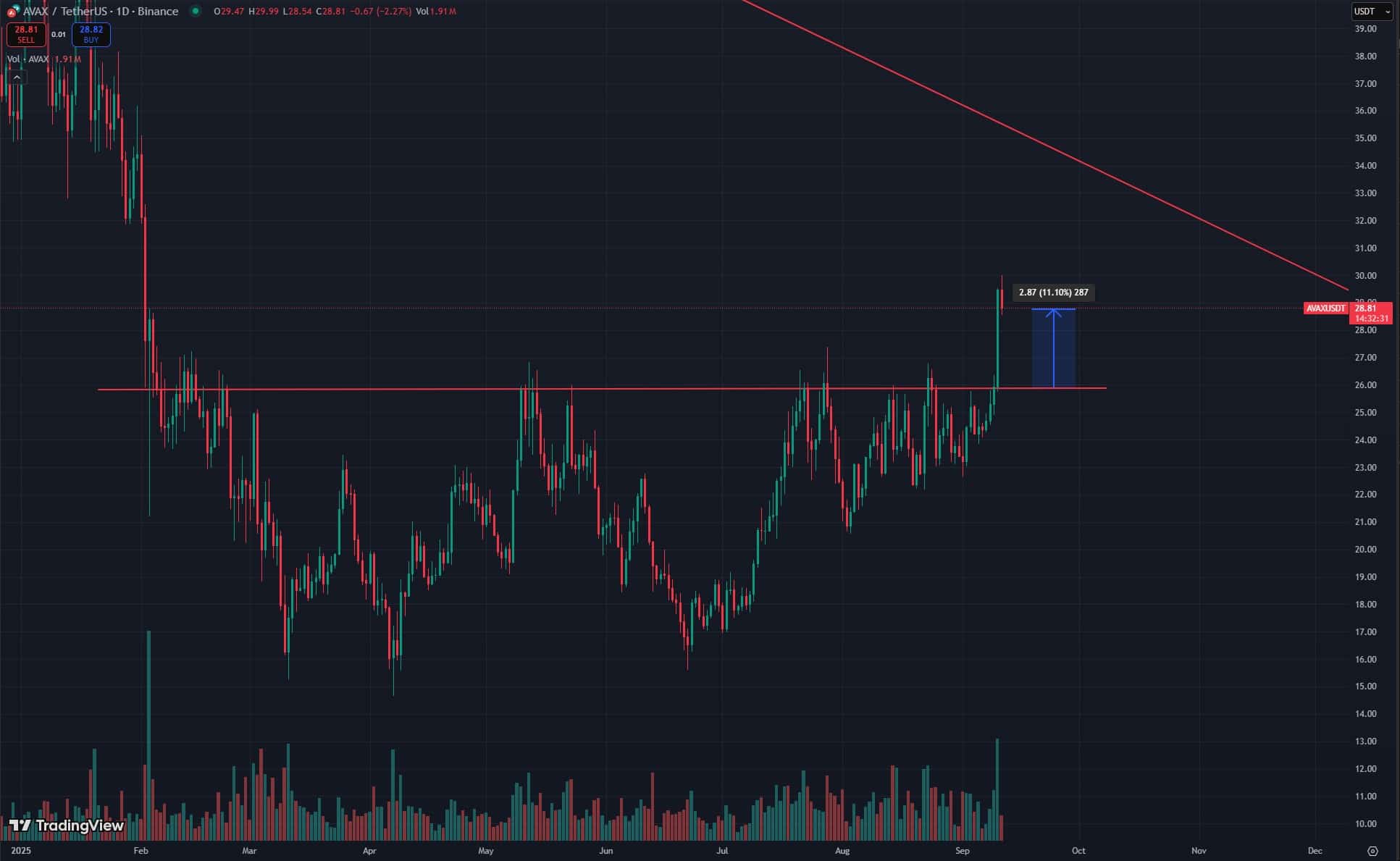 AVAX Aiming For $50: What is the Next 1000x Crypto Gem?