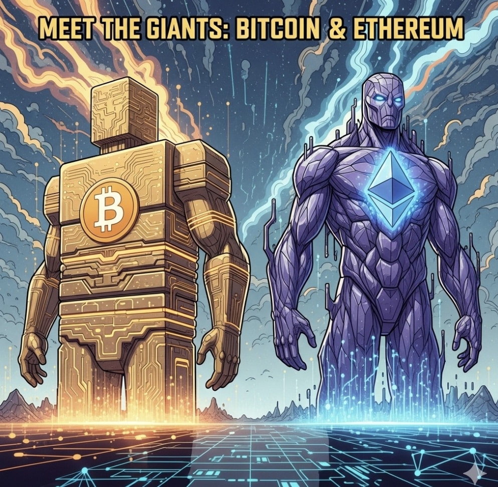 bitcoin and ethereum