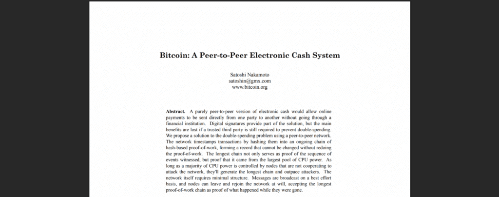 Bitcoin: A P2P Electronic cash system