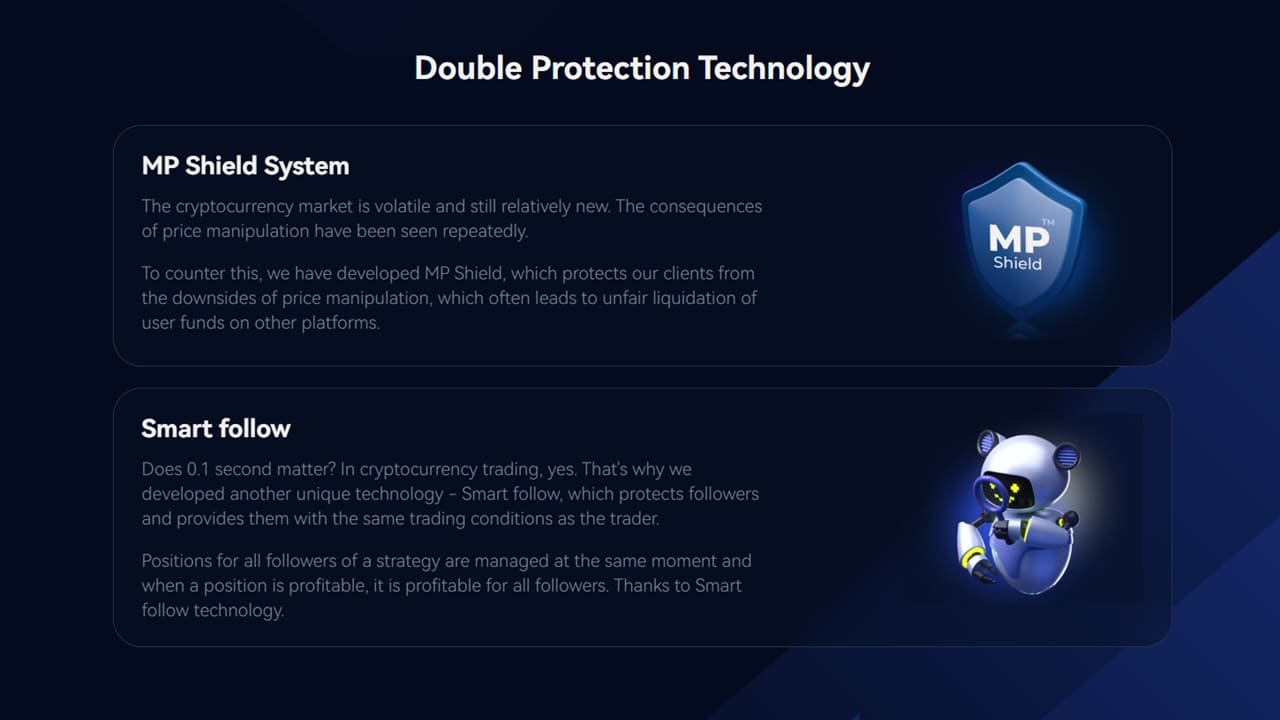 Margex copy trading technology