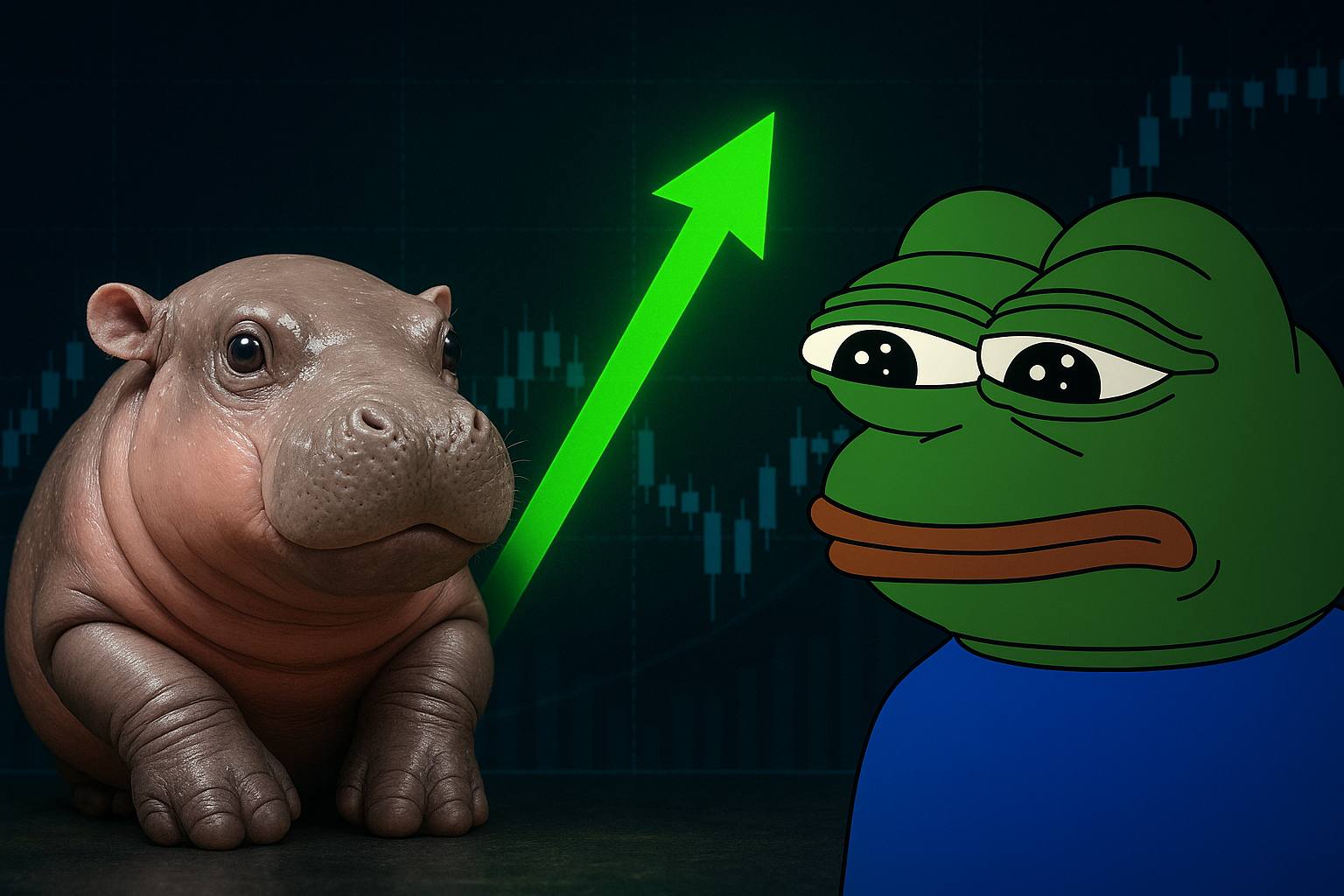 Moodeng And Pepe Crypto Leading Memecoins Season: Top Picks! - 99Bitcoins
