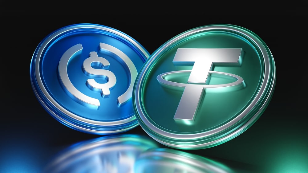 USDC and USDT Stablecoins