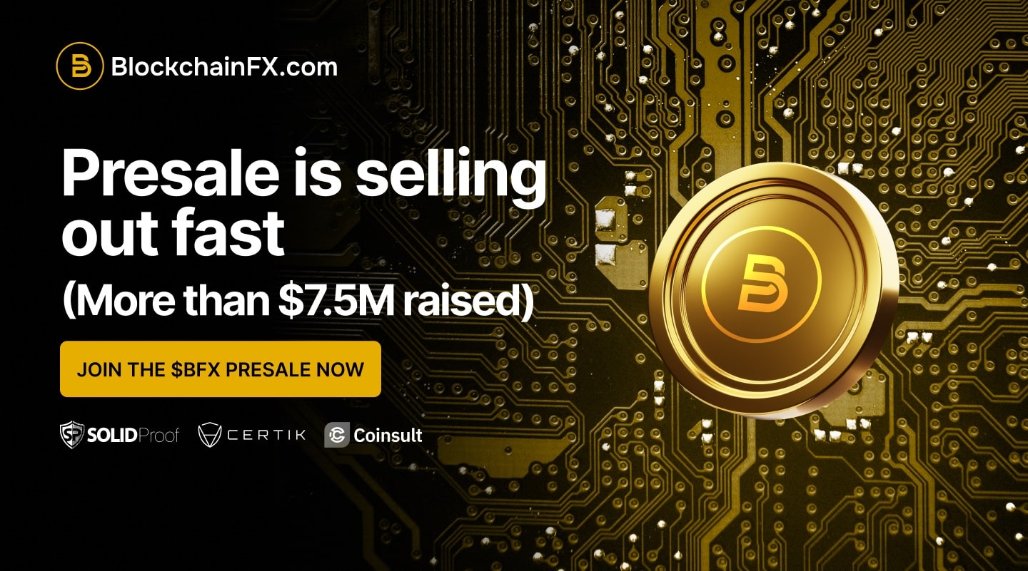 blockchainfx presale homepage