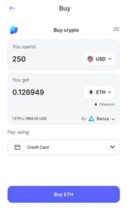 purchase crypto on best wallet