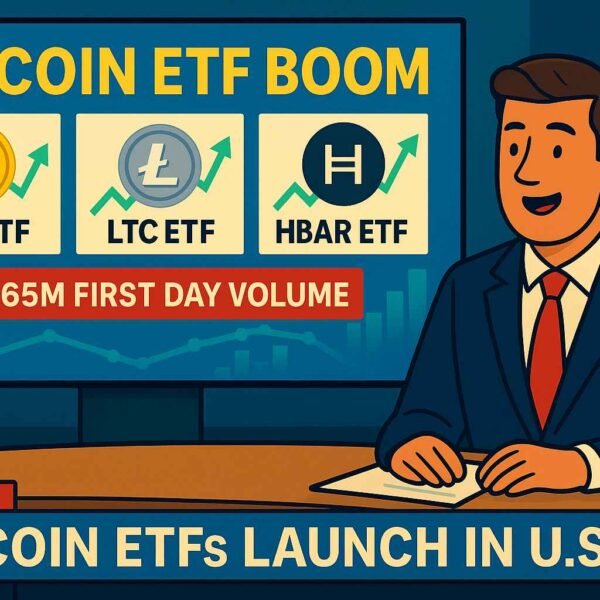 Altcoin ETFs Launch in the U.S. with $65 Million First-Day Volume