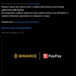 Binance Japan Banks On PayPay’s Network Effect For Smoother Crypto Payments