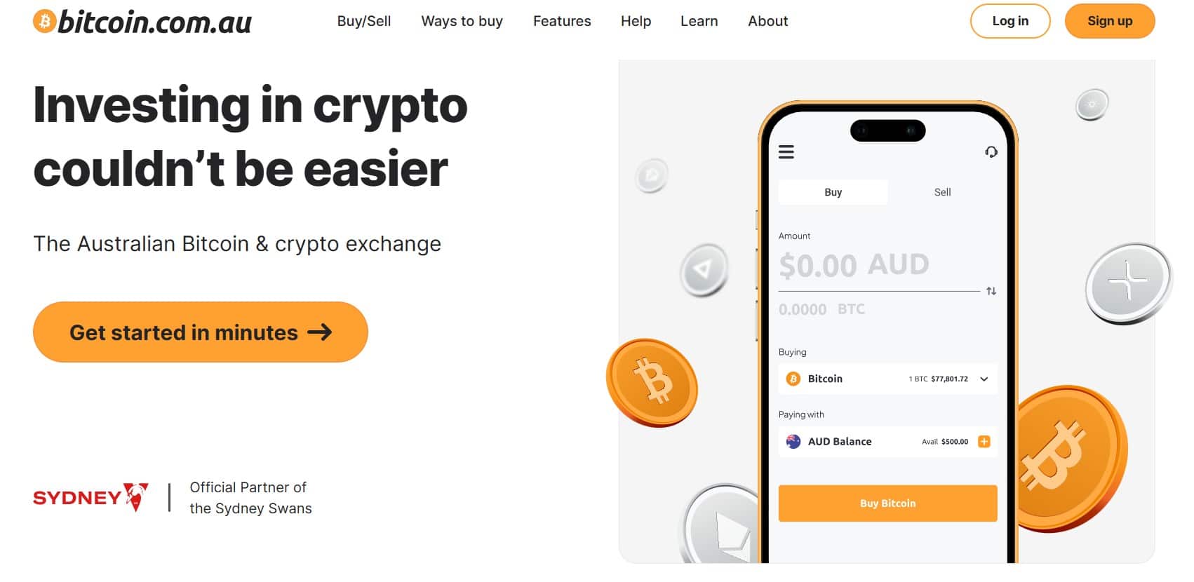 Sign Up to Bitcoin.com.au For AU$20 in Free Bitcoin - 99Bitcoins