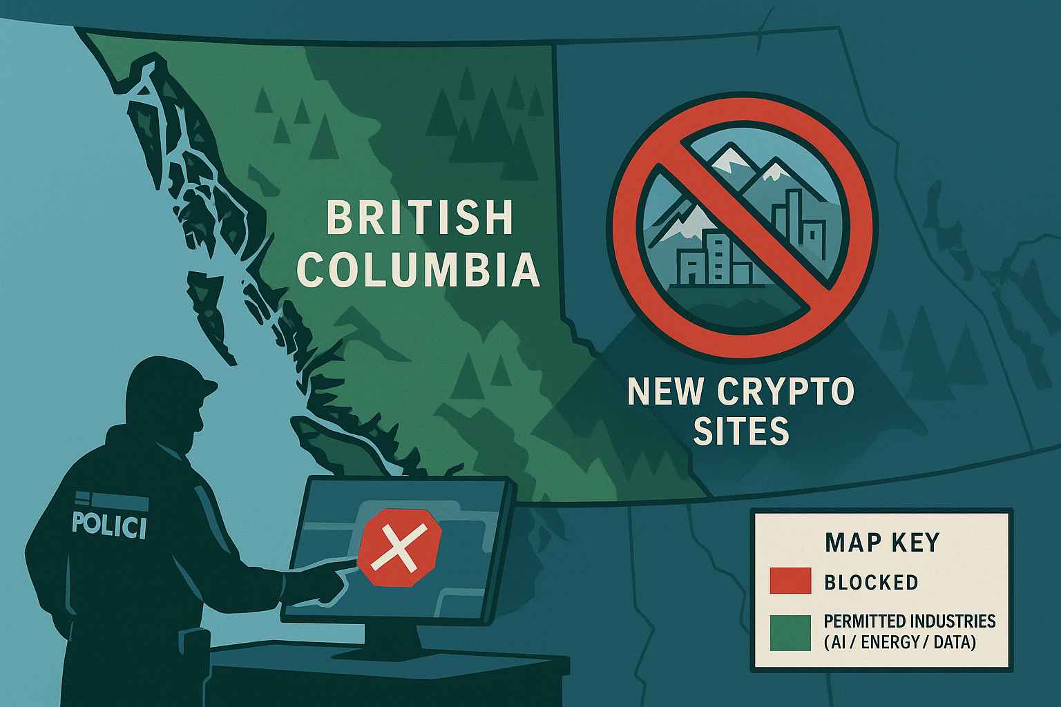 British Columbia Locks Out New Crypto Miners from the Grid