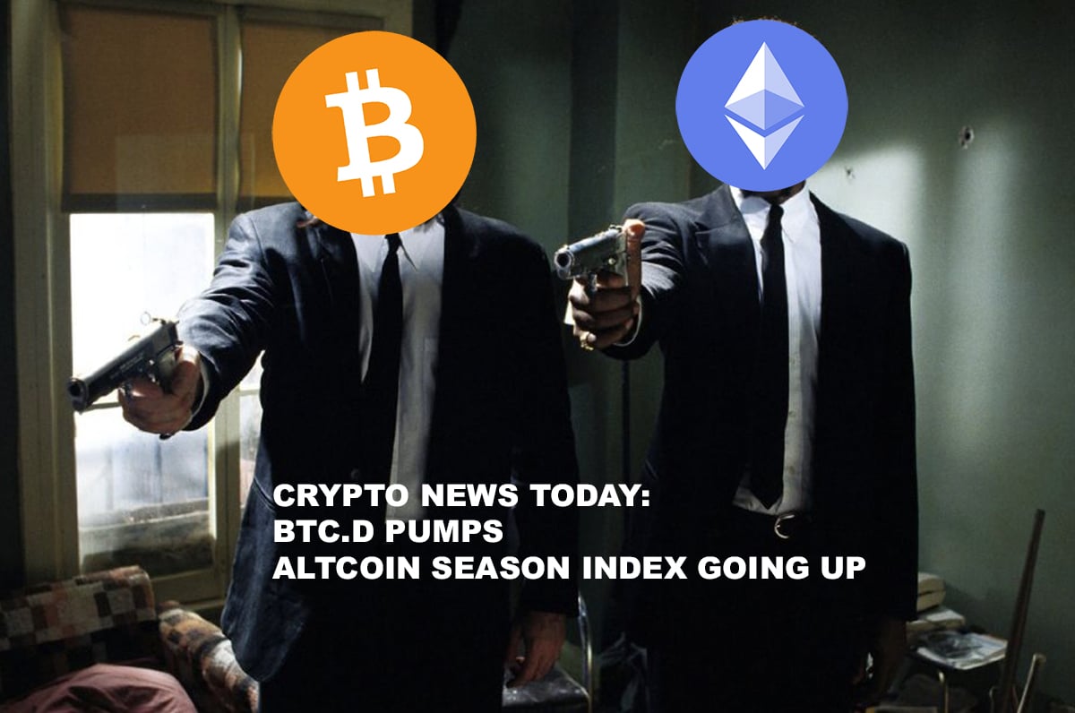 Latest Crypto Market News Today, October 4: Confusing Weekend as BTC, ETH,  XRP Strong Against USD, Altcoin Season Index Going Up, But BTC Dominance Up  to 60% - 99Bitcoins