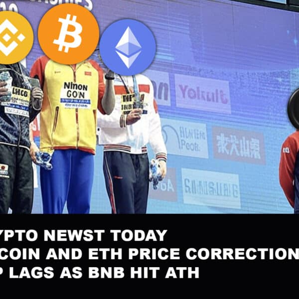 Crypto Market News Today, October 8: XRP Underperforming, BNB USD Pair Chilling at All Time High, ETH and Bitcoin Price Volatile