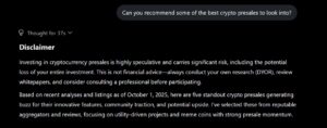 Grok Disclaimer