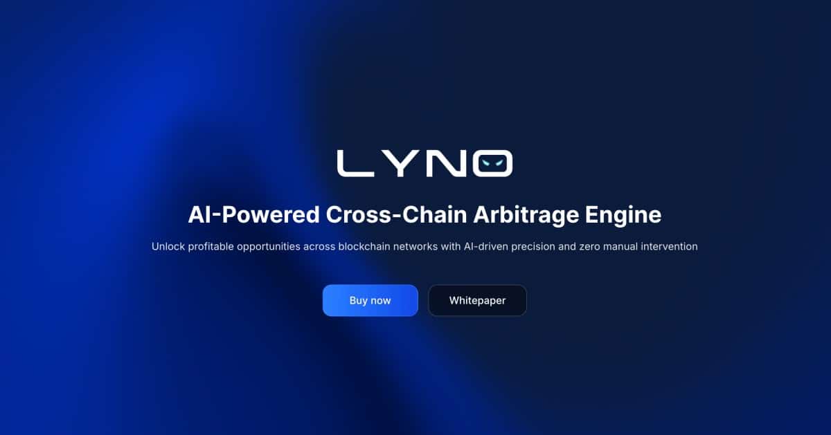Lyno AI Homepage