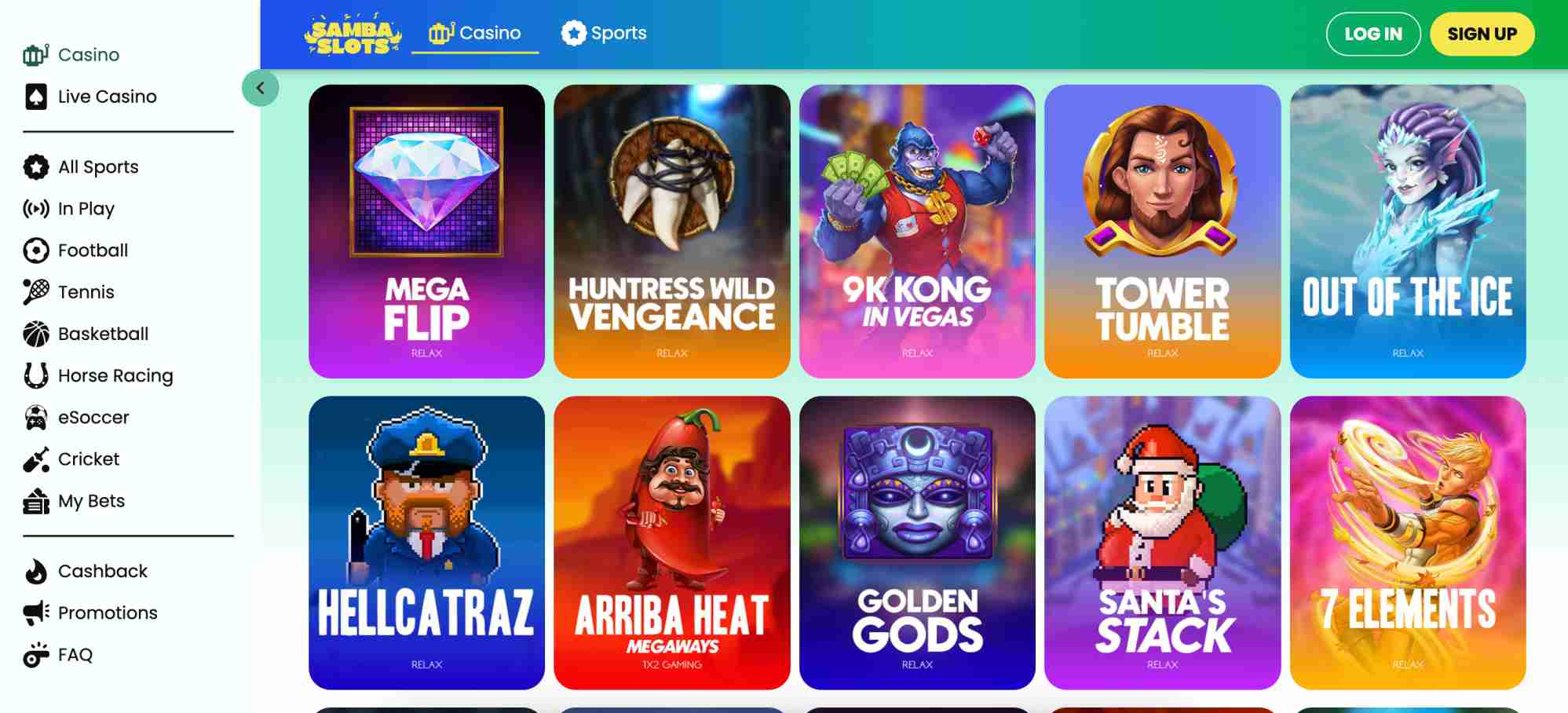 Slots on Samba Slots 